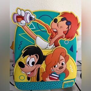 Disney Loungefly Goofy Movie 30th Anniversary Mini Backpack Max Roxanne NWT